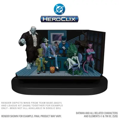 DC COMICS - DC Heroclix the Long Halloween Team Base - Figurine